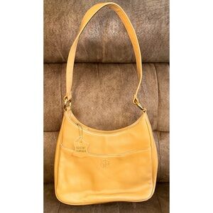 Giani Bernini Genuine Leather Sepia Colored One Strap Shoulder Purse